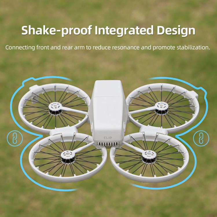 For DJI Flip Sunnylife Anti-shake Arm Buckle Fixing Integrated Buckle Quick Release Anti-Collision Buckle (Grey) - Others by Sunnylife | Online Shopping UK | buy2fix