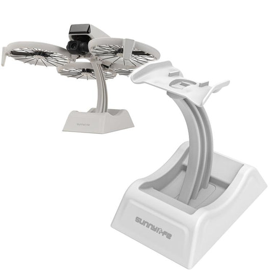 For DJI Flip Sunnylife 2 in 1 Desktop Display Stand Drone Base Mount Exhibition Base Bracket (Grey) - Holder Series by Sunnylife | Online Shopping UK | buy2fix