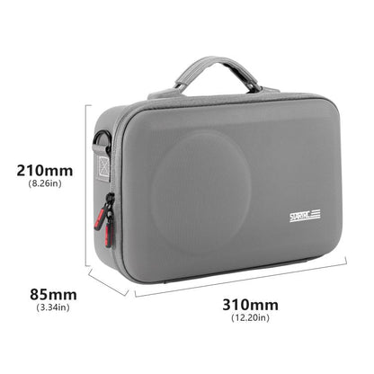 For DJI Osmo 360 STARTRC Full Kit Portable Handbag Shoulder PU Storage Bag (Grey) - Case & Bags by STARTRC | Online Shopping UK | buy2fix