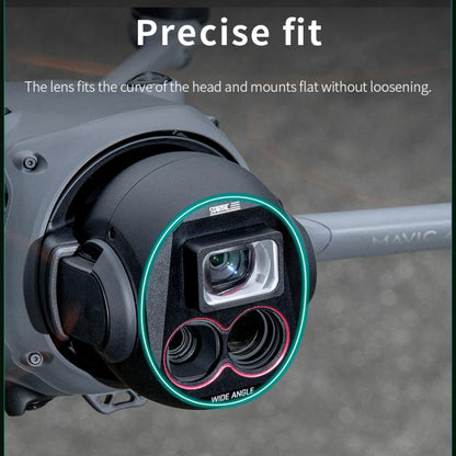 For DJI Mavic 4 Pro STARTRC Drone Wide-Angle Lens Filter (Black) - Lens Filter by STARTRC | Online Shopping UK | buy2fix