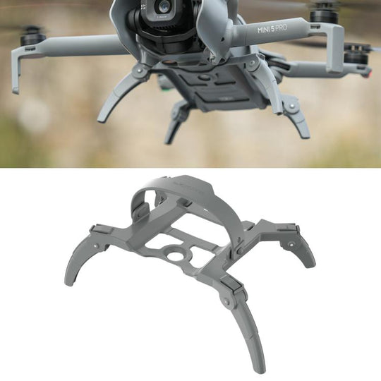 For DJI Mini 5 Pro Sunnylife Landing Gear Heightened Spider Gears Extensions Support Leg Protector (Grey)