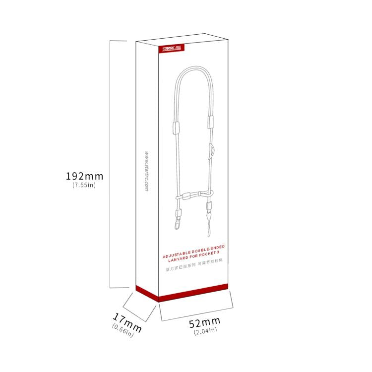 For DJI Pocket 3 STARTRC Adjustable Double-Ended Neck Strap (Yellow) - Others by STARTRC | Online Shopping UK | buy2fix