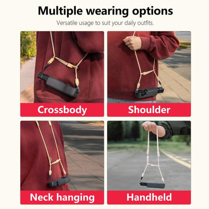 For DJI Pocket 3 STARTRC Adjustable Double-Ended Neck Strap (Yellow) - Others by STARTRC | Online Shopping UK | buy2fix