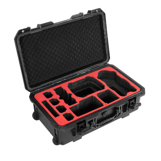 Portable Box Sealed Waterproof Trolley Suitcase For DJI Mavic 4 Pro / Mavic 3 / Air 3 (Black) - Backpacks & Bags by STARTRC | Online Shopping UK | buy2fix