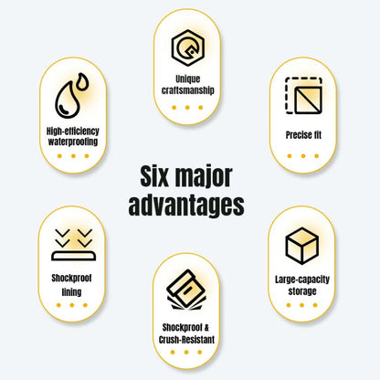 Portable Box Sealed Waterproof Trolley Suitcase For DJI Mavic 4 Pro / Mavic 3 / Air 3 (Black) - Backpacks & Bags by STARTRC | Online Shopping UK | buy2fix