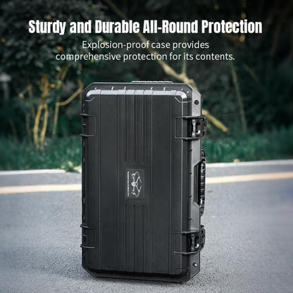 Portable Box Sealed Waterproof Trolley Suitcase For DJI Mavic 4 Pro / Mavic 3 / Air 3 (Black) - Backpacks & Bags by STARTRC | Online Shopping UK | buy2fix