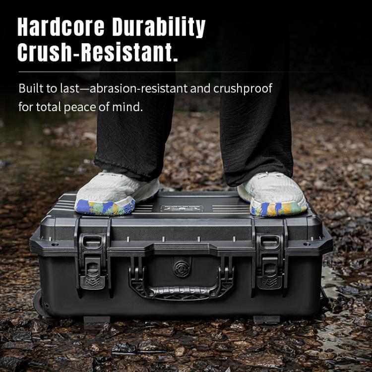 Portable Box Sealed Waterproof Trolley Suitcase For DJI Mavic 4 Pro / Mavic 3 / Air 3 (Black) - Backpacks & Bags by STARTRC | Online Shopping UK | buy2fix