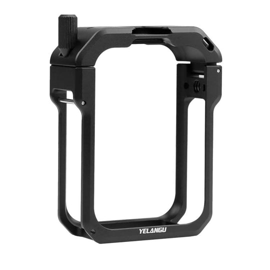 For DJI Osmo 360 YELANGU Metal Protective Cage Expansion Frame (Black)