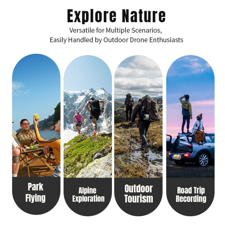 For DJI Mini 5 Pro STARTRC Waterproof ABS Suitcase Shoulder Storage Box (Black) - Backpacks & Bags by STARTRC | Online Shopping UK | buy2fix