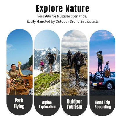 For DJI Mini 5 Pro STARTRC Waterproof ABS Suitcase Shoulder Storage Box (Black) - Backpacks & Bags by STARTRC | Online Shopping UK | buy2fix