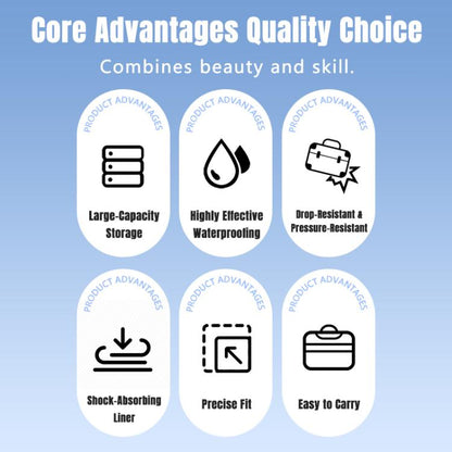 For DJI Mini 5 Pro STARTRC Waterproof ABS Suitcase Shoulder Storage Box (Black) - Backpacks & Bags by STARTRC | Online Shopping UK | buy2fix