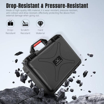 For DJI Mini 5 Pro STARTRC Waterproof ABS Suitcase Shoulder Storage Box (Black) - Backpacks & Bags by STARTRC | Online Shopping UK | buy2fix