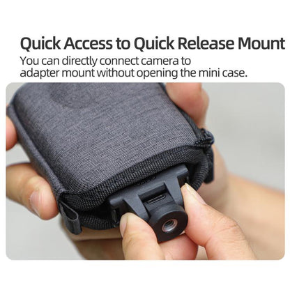 For DJI Osmo 360 Sunnylife Portable Body Half Coverage Storage Box Bag (Grey) - Case & Bags by Sunnylife | Online Shopping UK | buy2fix