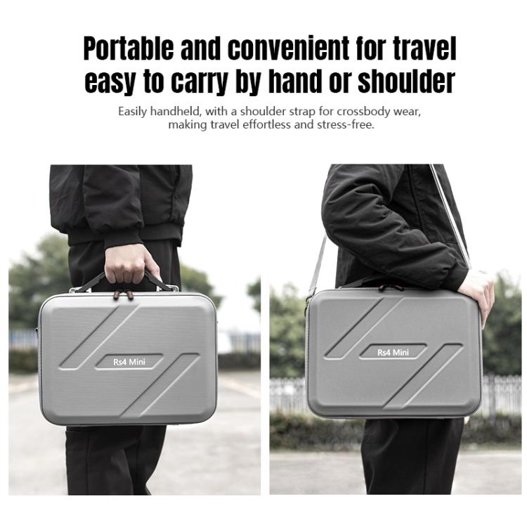 For DJI RS 4 Mini STARTRC Storage Case Box Suitcase (Dark Gray) -  by STARTRC | Online Shopping UK | buy2fix