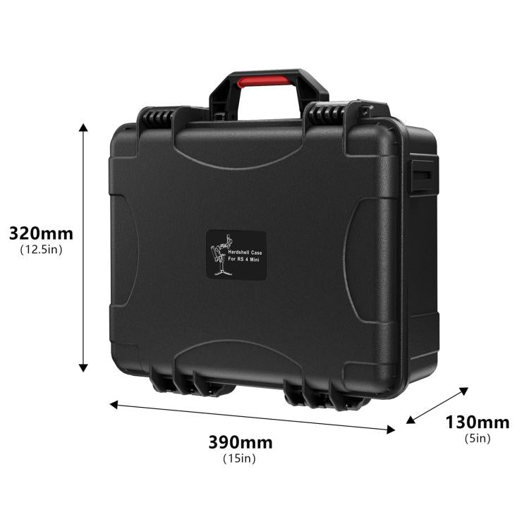 For DJI RS 4 Mini STARTRC PP Waterproof Shockproof Suitcase Portable Storage Box (Black) -  by STARTRC | Online Shopping UK | buy2fix
