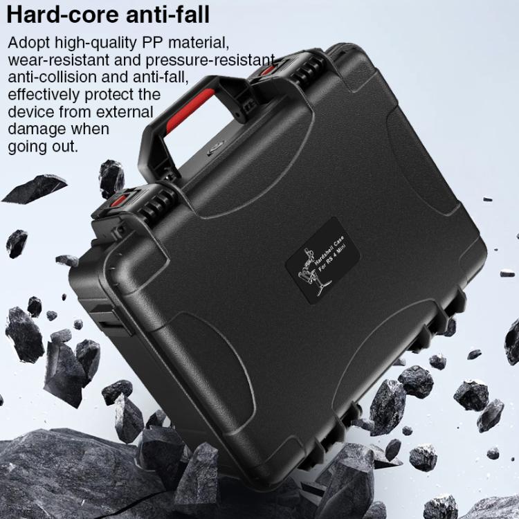 For DJI RS 4 Mini STARTRC PP Waterproof Shockproof Suitcase Portable Storage Box (Black) -  by STARTRC | Online Shopping UK | buy2fix