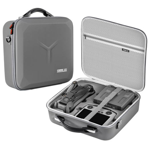 For DJI Mavic 4 Pro / RC 2 STARTRC Shoulder PU Storage Bag Handbag (Grey) - Backpacks & Bags by STARTRC | Online Shopping UK | buy2fix