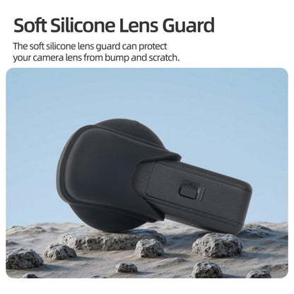 For DJI Osmo 360 Sunnylife Silicone Lens Cap Protective Cover Lens Protector (Orange) - Case & Bags by Sunnylife | Online Shopping UK | buy2fix