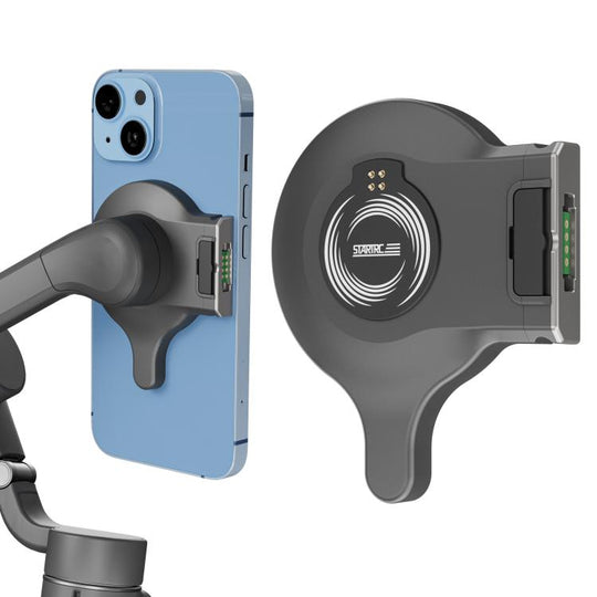 For DJI Osmo Mobile 7 / 7P / 8 STARTRC Magsafe Ring Adapter Phone Holder (Black)