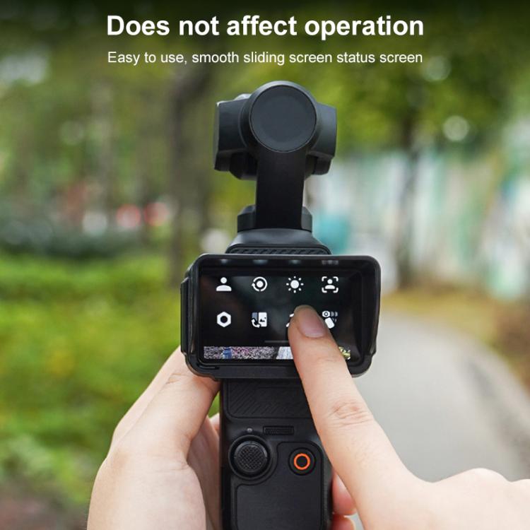 For DJI Osmo Pocket 3 BRDRC Sunshade Hood Screen Shade (Black) - Other Accessories by BRDRC | Online Shopping UK | buy2fix