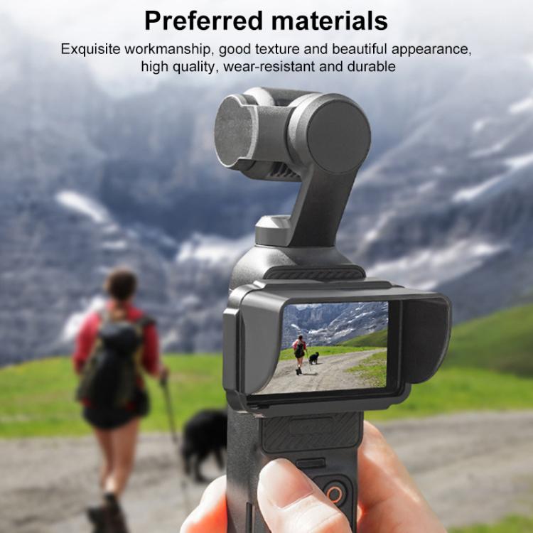 For DJI Osmo Pocket 3 BRDRC Sunshade Hood Screen Shade (Black) - Other Accessories by BRDRC | Online Shopping UK | buy2fix