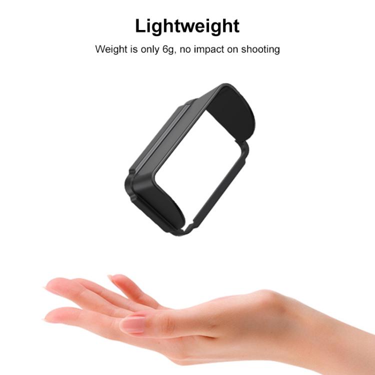 For DJI Osmo Pocket 3 BRDRC Sunshade Hood Screen Shade (Black) - Other Accessories by BRDRC | Online Shopping UK | buy2fix