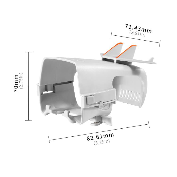 For DJI Flip STARTRC Battery Quick-release Flying Tail Cover (Grey) - Others by STARTRC | Online Shopping UK | buy2fix