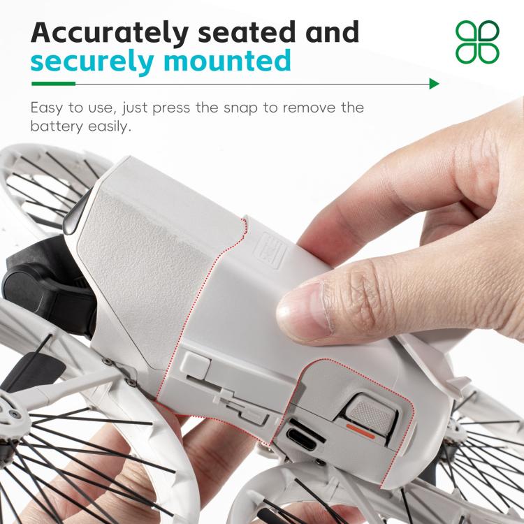 For DJI Flip STARTRC Battery Quick-release Flying Tail Cover (Grey) - Others by STARTRC | Online Shopping UK | buy2fix