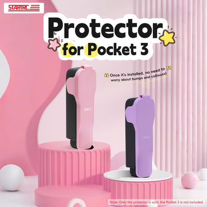 For DJI Osmo Pocket 3 STARTRC Storage Box Protective Case with Lanyard (Purple) - Case & Bags by STARTRC | Online Shopping UK | buy2fix