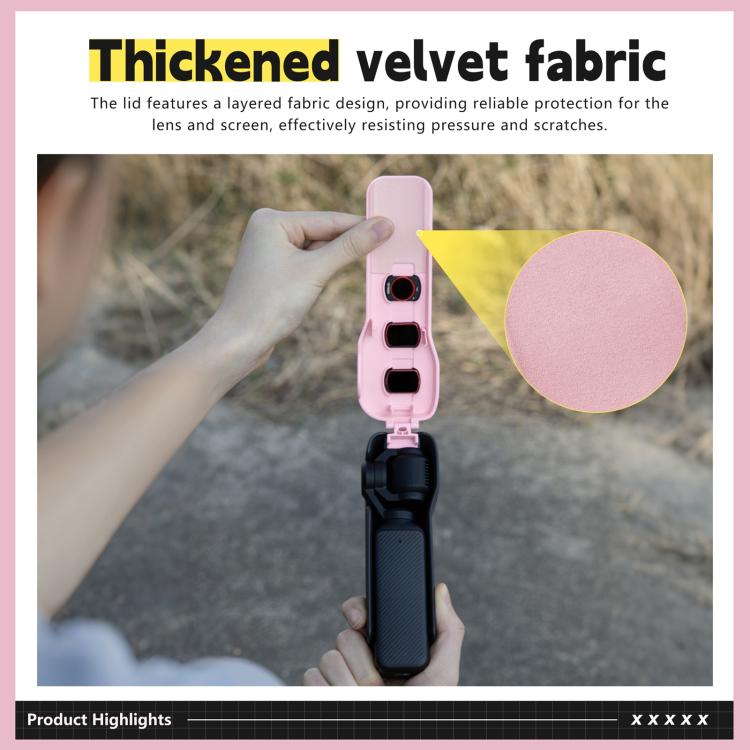 For DJI Osmo Pocket 3 STARTRC Storage Box Protective Case with Lanyard (Purple) - Case & Bags by STARTRC | Online Shopping UK | buy2fix