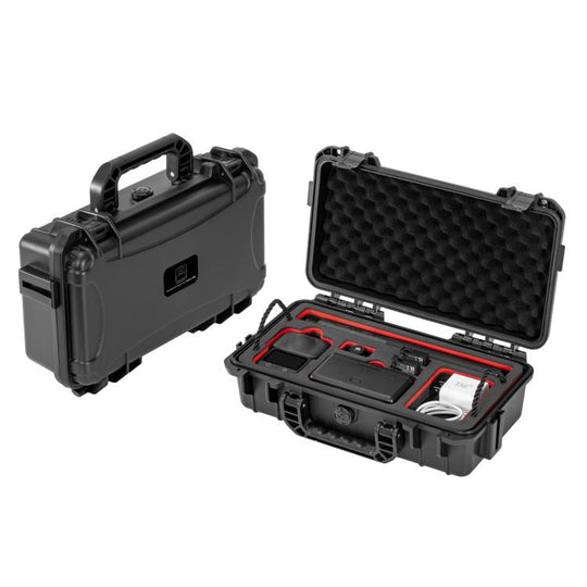 For DJI Osmo 360 / Osmo 360 II STARTRC Waterproof EVA ABS Dual-layer Suitcase Storage Box (Black)