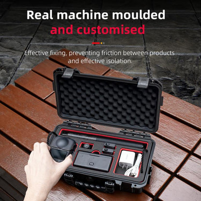 For DJI Osmo 360 STARTRC Waterproof EVA ABS Dual-layer Suitcase Storage Box (Black) - Case & Bags by STARTRC | Online Shopping UK | buy2fix