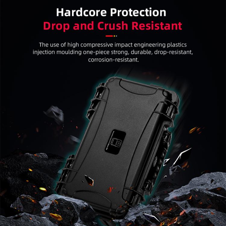 For DJI Osmo 360 STARTRC Waterproof EVA ABS Dual-layer Suitcase Storage Box (Black) - Case & Bags by STARTRC | Online Shopping UK | buy2fix