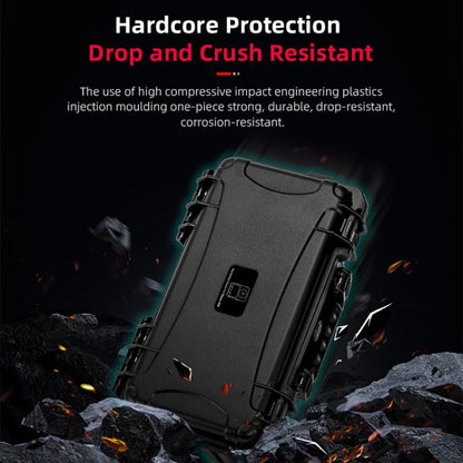 For DJI Osmo 360 STARTRC Waterproof EVA ABS Dual-layer Suitcase Storage Box (Black) - Case & Bags by STARTRC | Online Shopping UK | buy2fix