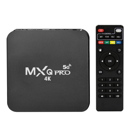 MXQ Pro 5G 1280 x 720 Full HD Media Player 1GB+8GB RK30Board Quad Core Android 7.1 TV Box with Remote Control(EU Plug)