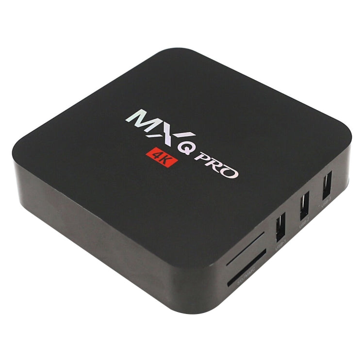 MXQ PROi 1080P 4K HD Smart TV BOX with Remote Controller, Android 7.1 S905W Quad Core Cortex-A53 Up to 2GHz, RAM: 2GB, ROM: 16GB, Support WiFi, EU Plug - Amlogic S905 by buy2fix | Online Shopping UK | buy2fix