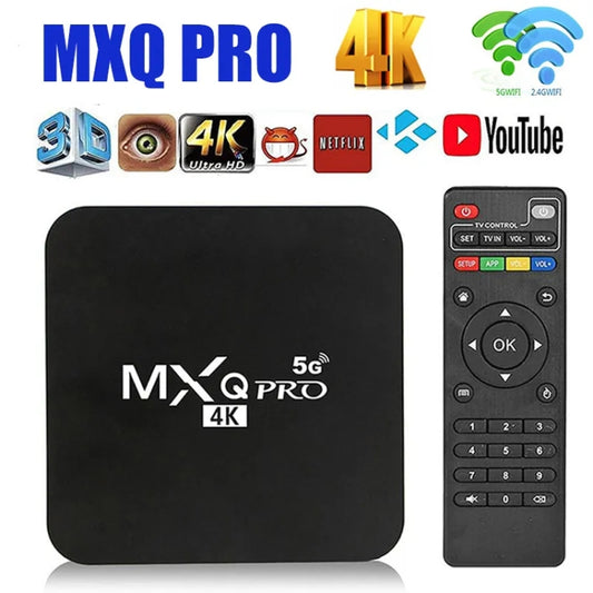 MXQ Pro 4K TV Box Rockchip RK3228A Quad Core CPU Android 7.1, 1GB+8GB wtih Remote Control, AU Plug by buy2fix