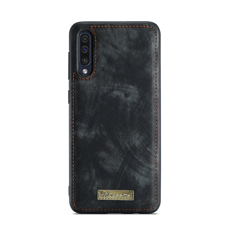 CaseMe-008 For Samaung Galaxy A30S／A50S／A50 Detachable Multifunctional Flip Leather Case (Black) - Galaxy Phone Cases by CaseMe | Online Shopping UK | buy2fix