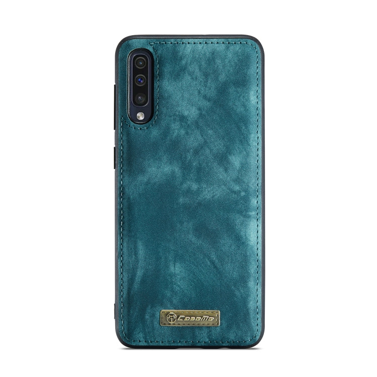 CaseMe-008 For Samaung Galaxy A30S／A50S／A50 Detachable Multifunctional Flip Leather Case (Blue) - Galaxy Phone Cases by CaseMe | Online Shopping UK | buy2fix
