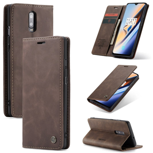 CaseMe-013 Multifunctional Horizontal Flip Leather Case with Card Slot & Holder for Huawei P20(Coffee) - Huawei Cases by CaseMe | Online Shopping UK | buy2fix