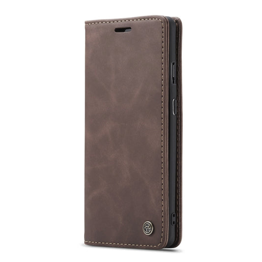CaseMe-013 Multifunctional Horizontal Flip Leather Case with Card Slot & Holder for OnePlus 7(Coffee) - OnePlus Cases by CaseMe | Online Shopping UK | buy2fix