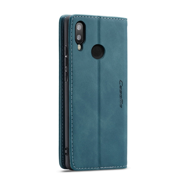 CaseMe-013 Multifunctional Horizontal Flip Leather Case with Card Slot & Holder for Huawei P20 Lite(Blue) - Huawei Cases by CaseMe | Online Shopping UK | buy2fix