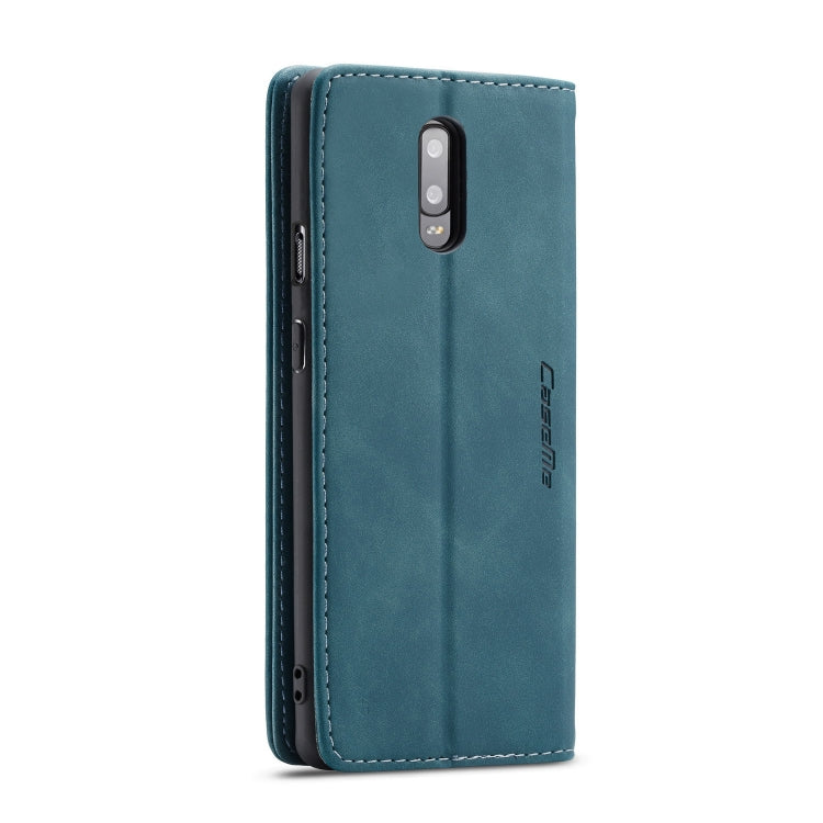 CaseMe-013 Multifunctional Horizontal Flip Leather Case with Card Slot & Holder for OnePlus 7(Blue) - OnePlus Cases by CaseMe | Online Shopping UK | buy2fix