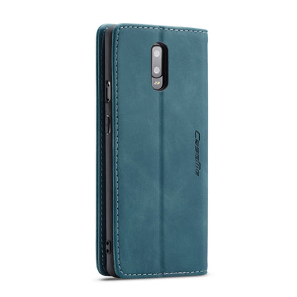 CaseMe-013 Multifunctional Horizontal Flip Leather Case with Card Slot & Holder for OnePlus 7(Blue) - OnePlus Cases by CaseMe | Online Shopping UK | buy2fix
