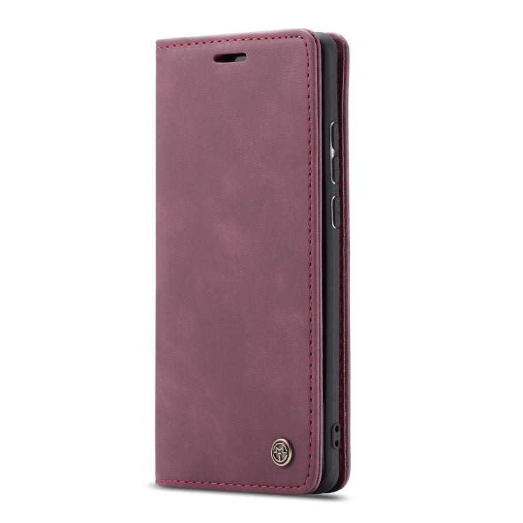CaseMe-013 Multifunctional Horizontal Flip Leather Case with Card Slot & Holder for Huawei P20(Wine Red) by CaseMe