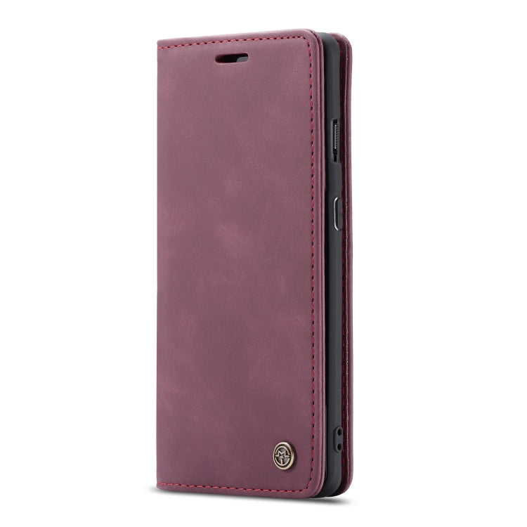 CaseMe-013 Multifunctional Horizontal Flip Leather Case with Card Slot & Holder for Oneplus 7(Wine Red) - OnePlus Cases by CaseMe | Online Shopping UK | buy2fix