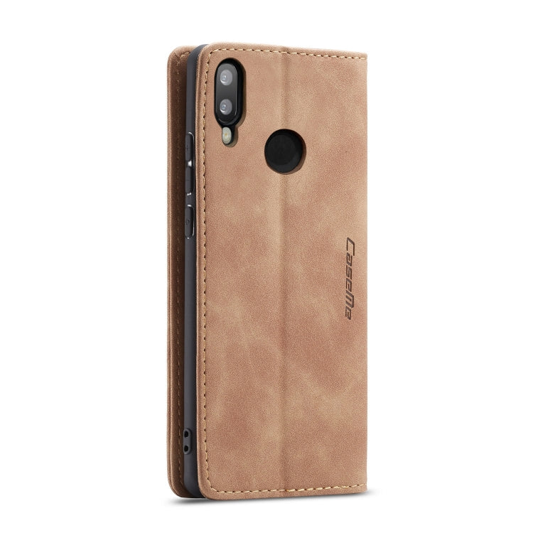 CaseMe-013  Multifunctional Horizontal Flip Leather Case with Card Slot & Holder for Huawei P20 Lite(Brown) - Huawei Cases by CaseMe | Online Shopping UK | buy2fix