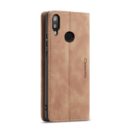 CaseMe-013  Multifunctional Horizontal Flip Leather Case with Card Slot & Holder for Huawei P20 Lite(Brown) - Huawei Cases by CaseMe | Online Shopping UK | buy2fix
