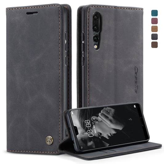 CaseMe-013 Detachable Multifunctional Horizontal Flip Leather Case with Card Slot & Holder for Huawei P20 Pro(Black) by CaseMe