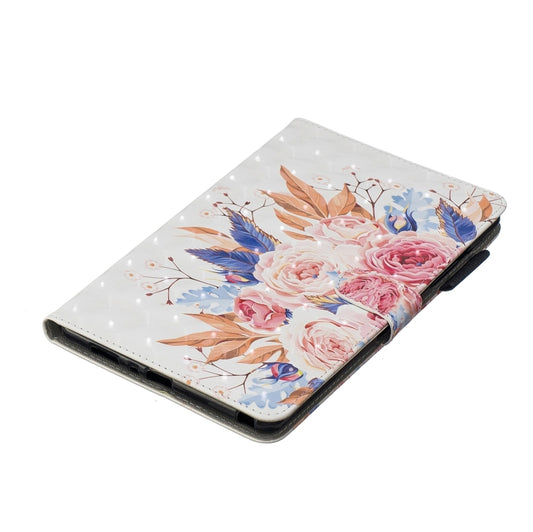 3D Horizontal Flip Leather Case with Holder & Card Slots For Galaxy Tab A 8 (2019)(Sun Flower) by buy2fix